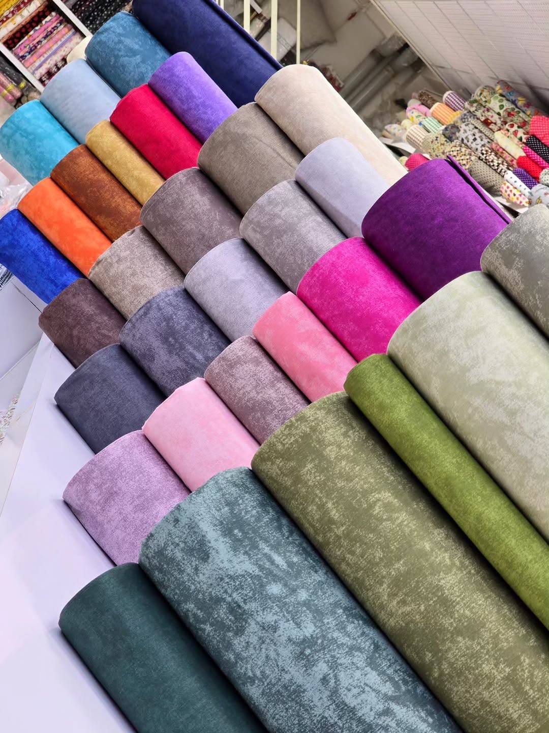 پارچه پتینه کتان ترک